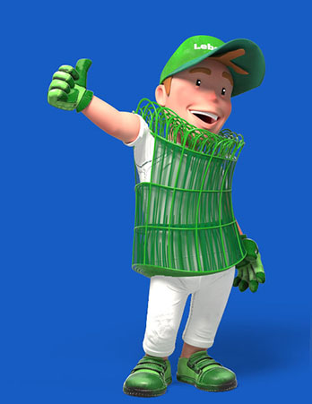 Personnage Leboutte 3d - big up